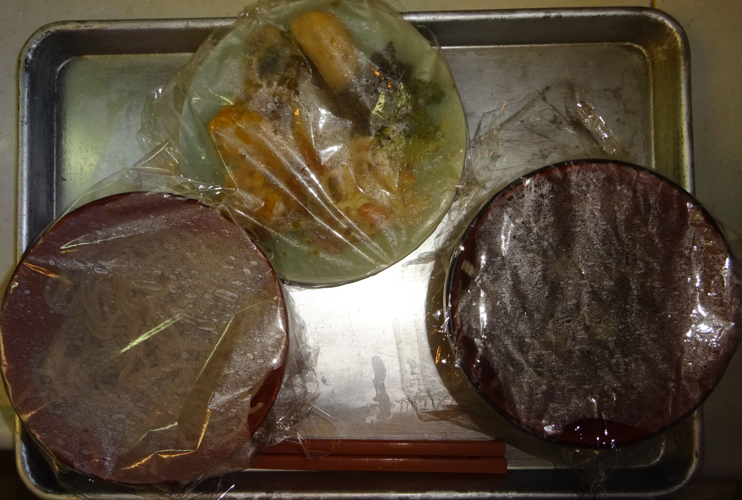 父親の食事(カレーうどん) そして 入浴・184